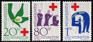 Liechtenstein # 376 - 378 MNH