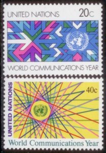 United Nations 1983 SC# 392-3 MNH-OG E124