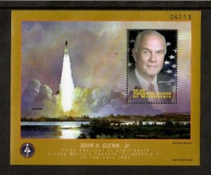 Micronesia 1998 - John Glenn Space - Souvenir Stamp Sheet - Scott #327 - MNH