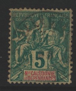 New Caledonia Sc#43 Used