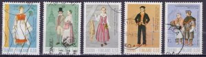 Finland, 1972, National Costumes, Mi#710-4, used