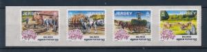 [58428] Jersey 1999 Agriculture Wine production Self Adh. with year 1999 Vin MNH