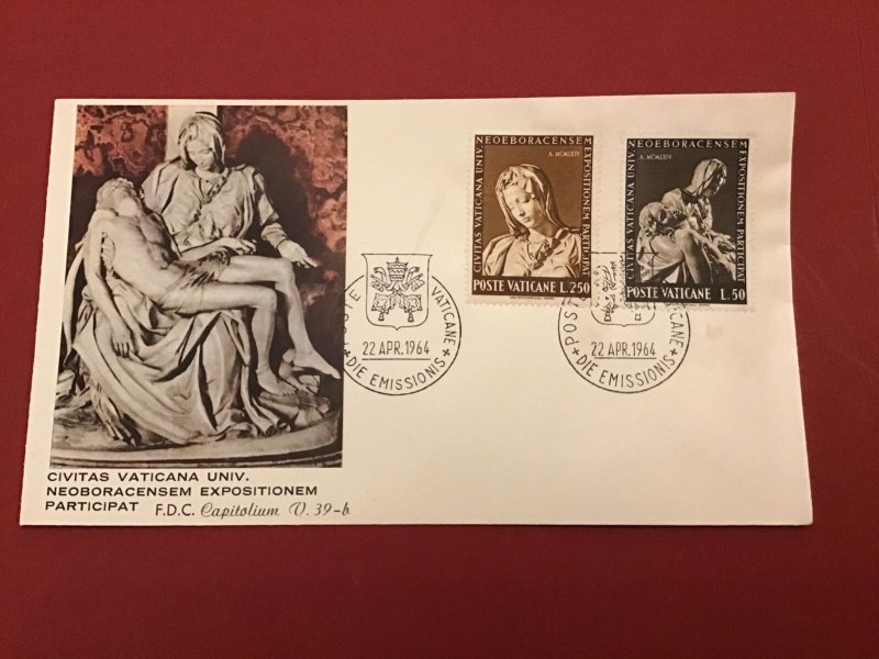 Vatican 1964 First Day Cover Postal Cover R42330 