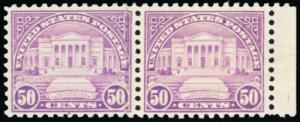 701, Mint NH Double Paper Error VERY RARE! - Stuart Katz