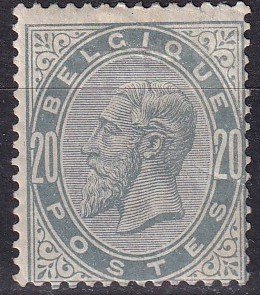 Belgium #46 F-VF  Unused  CV $175.00 (K2863)