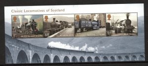 2012 Classic Locomotives of Scotland MNH Mint Sheet #3283 WS37084