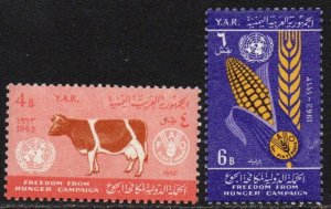 Yemen Sc #162-163 MNH