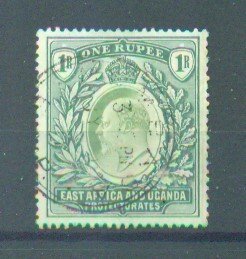 East Africa & Uganda Protectorate sc# 25 used cat val $75.00