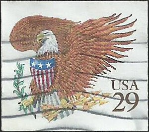 # 2595 USED EAGLE AND SHIELD    