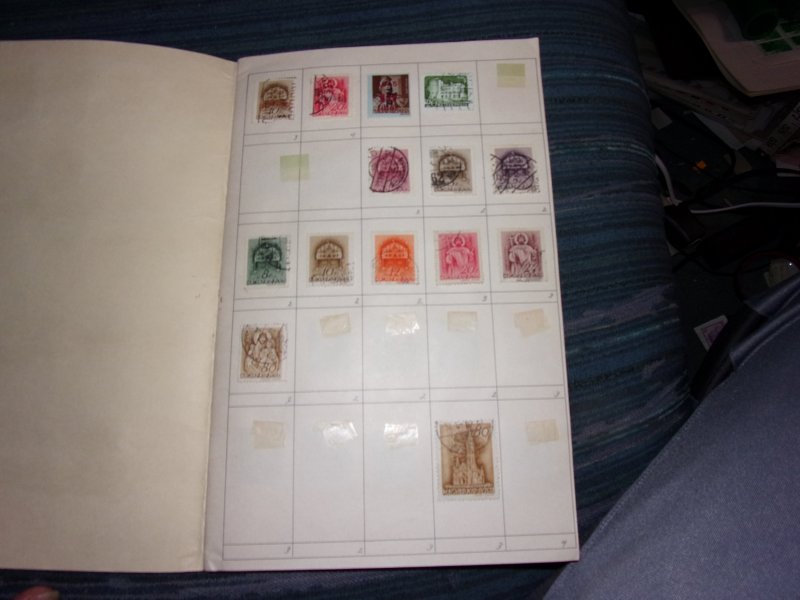 HUNGARY COLLECTION IN APPROVAL BOOK