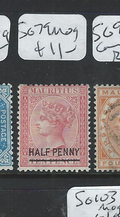 MAURITIUS   (PP2107B) QV 1/2P/10D SG 79  MOG