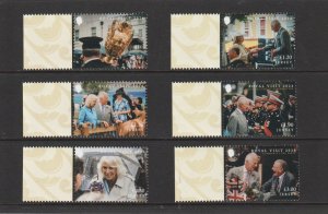 Jersey 2025 - Royal Visit 2024 - MNH Set