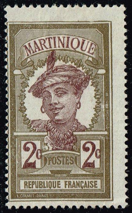 Martinique #63 Woman; Unused (0.30)