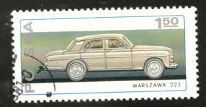 Poland Scott 2181 Used 1976  favor canceled Automobile stamp