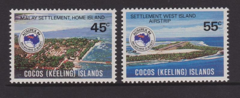 Cocos Keeling Islands Sc#119-120 MNH