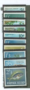 Norfolk Island #49-60  Single (Complete Set)