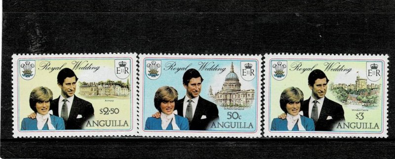 Anguilla 1981 Royal Wedding MNH