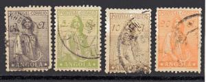 Angola 259-262 used