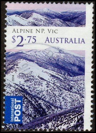 Australia 4189 - Used - $2.75 Alpine N.P., VIC (2014) (cv $3.90)