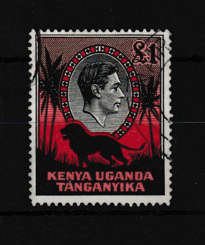 British KUT 1941 £1 SG150A Fine Used WS43645