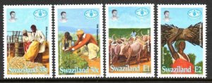 Swaziland - 1995 50th Anniversary of FAO Set MNH** SG 650-653