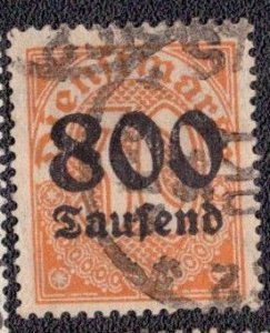 Germany O36 1923 Used