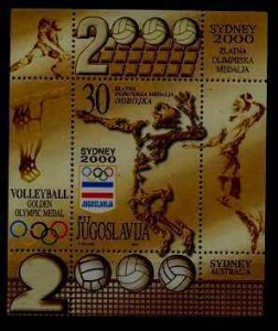 Yugoslavia 2501 MNH s/s Olympic-2000/Volleyball SCV15