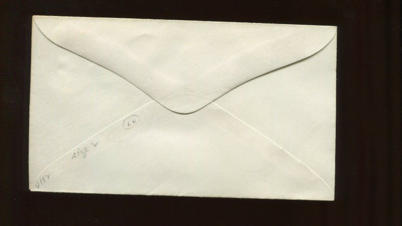 Scott U132 Jackson Unused Stamped Envelope Entire (Stock U132-1)