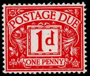 SG D20, 1d carmine, NH MINT.