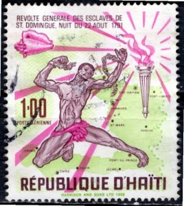 Haiti; 1968: Sc. # C311: Used CTO  Single Stamp