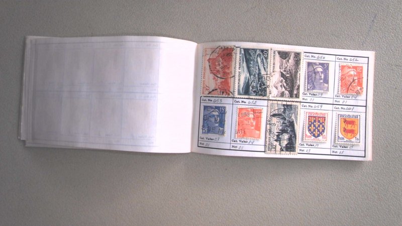 FRANCE COLLECTION IN APPROVAL BOOK, MINT/USED