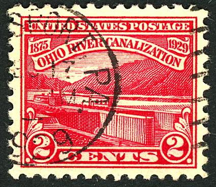 U.S. #681 Used F-VF