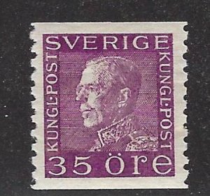 Sweden SC#181 Coil Mint F-VF hr SCV$25.00...Fill a Key Spot(s)!