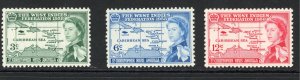 St. Kitts-Nevis 136-138 MH 1958