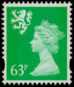 Great Britain - Scotland SMH97 MNH Queen Elizabeth Machin Head