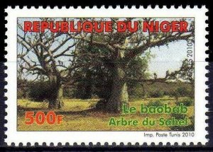 NIGER 2010 - BAOBAB TREE OF SAHEL ARBRE DU SAHEL RARE MNH