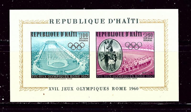 Haiti C165a MNH 1960 Olympics Imperf S/S  #2