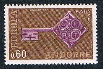 French Andorra 183 MLH Key (BP873)