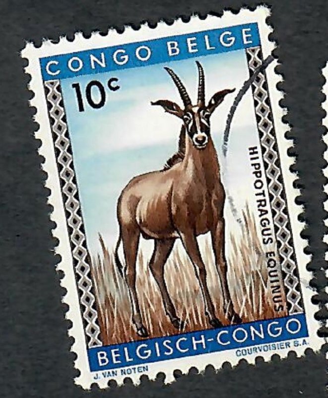 Belgian Congo #306 used single