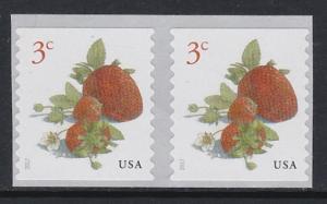 5201 Strawberries Pair MNH