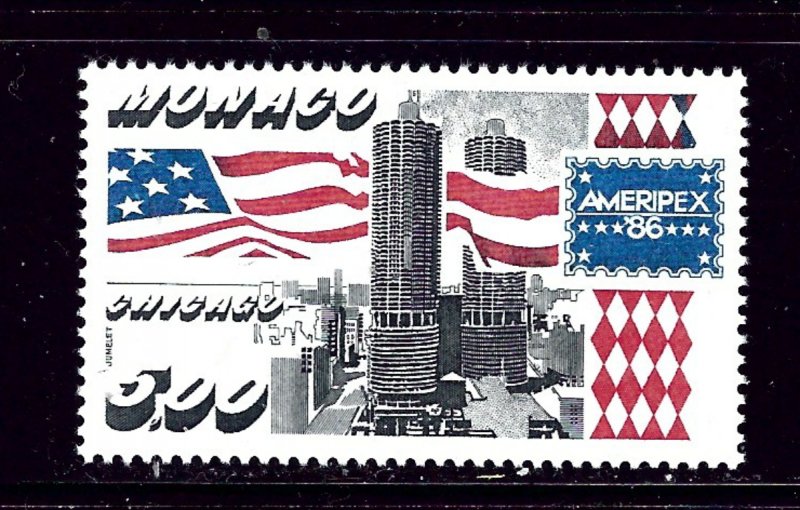 Monaco 1545 MNH 1986 Ameripex