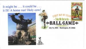 Take Me Out to the Ballgame! First Day Cover