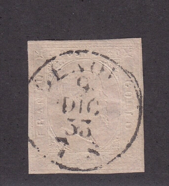 Sardinia Scott # 6 VF-XF used neat cancel with nice color cv $ 900 ! see pic !