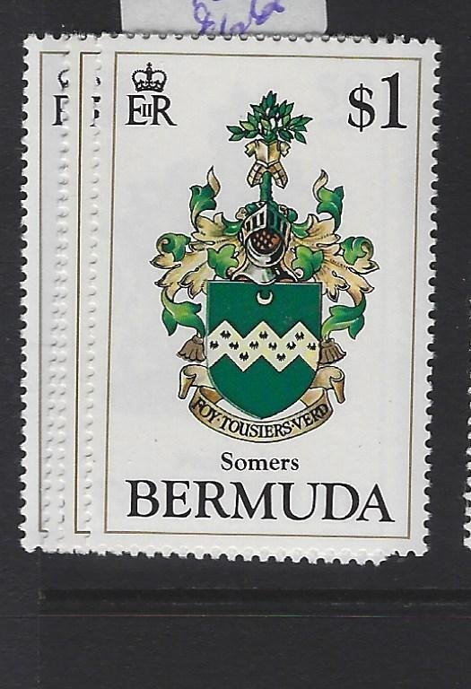 Bermuda SC 433-6 MNH (7grp) 