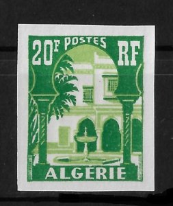 French Algeria 1957, Bardo Type, 20fr Imperf. Scott # 270,VF MNH** (RMD-8)