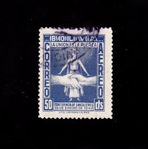 Bolivia Scott #C87 MH