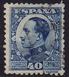 Spain - 1930 - Scott #413 - used - King Alfonso XIII