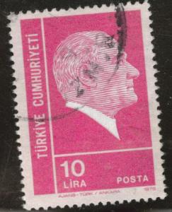 TURKEY Scott 1934 used 1975 stamp