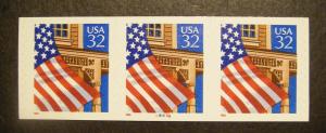 Scott 2915A, 32c Flag over Porch, PNC3 #88888, 11x10, MNH