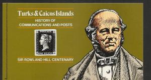 Turks and Caicos Islands 398 Rowland Hill Booklet MNH